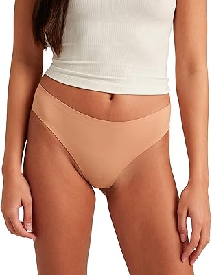 saalt Seamless Thong - Womens Period Underwear - Replaces 1 Liner or 2 Light Tampons