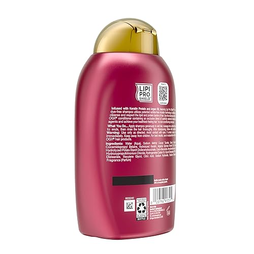 Miniatura 7 de Champú de aceite de keratina de Organix 13 onzas paquete de de 1