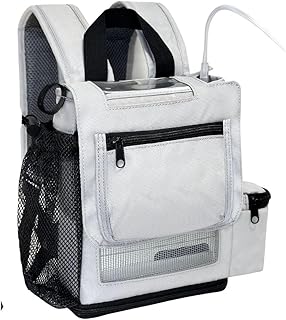 O2TOTES Backpack for Inogen One G5 & Rove 6 — Lightweight with Padded Straps & Zippered Bottom