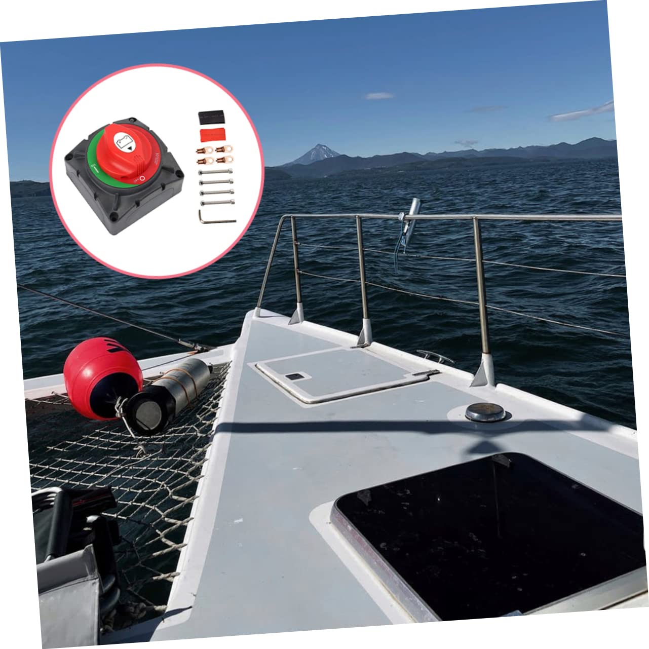 Interruttore Isolatore Di Scollegamento Della Batteria Interruttore Di Alimentazione Per Barche Yacht Camper Atv e Utv Funzione Di Interruzione Di Disconnetti Isolatore