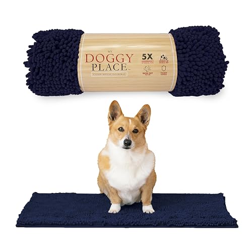 My Doggy Place - Tapete de Microfibra Ultra Absorbente para Perro, Duradero, de Secado rápido, Lavable, Evita…