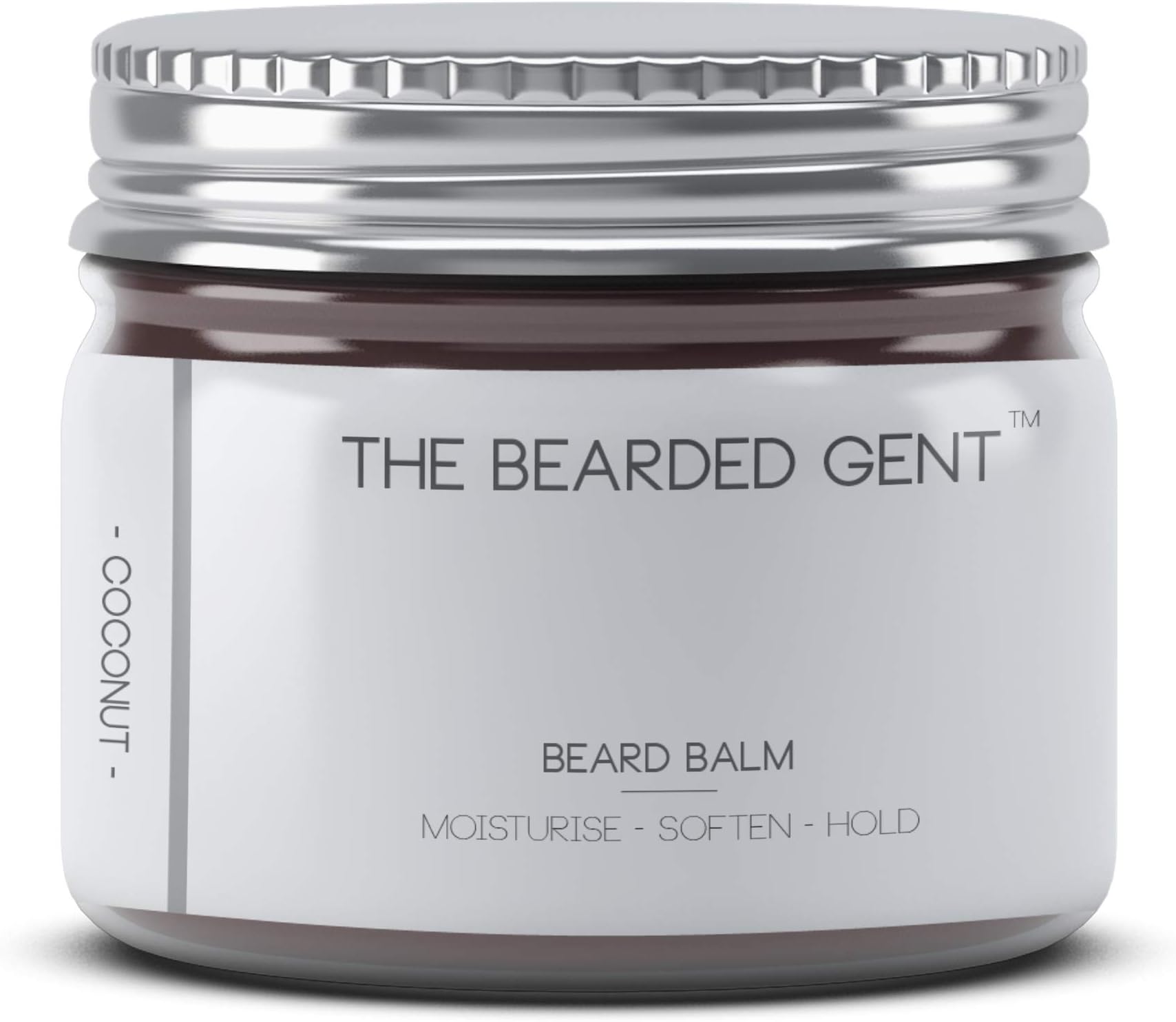 Beard Balm For Men Growth Set - Selection Of Different Scented Premium Balms Gifts For Him - The Bearded Gent - 60ml (Coconut)