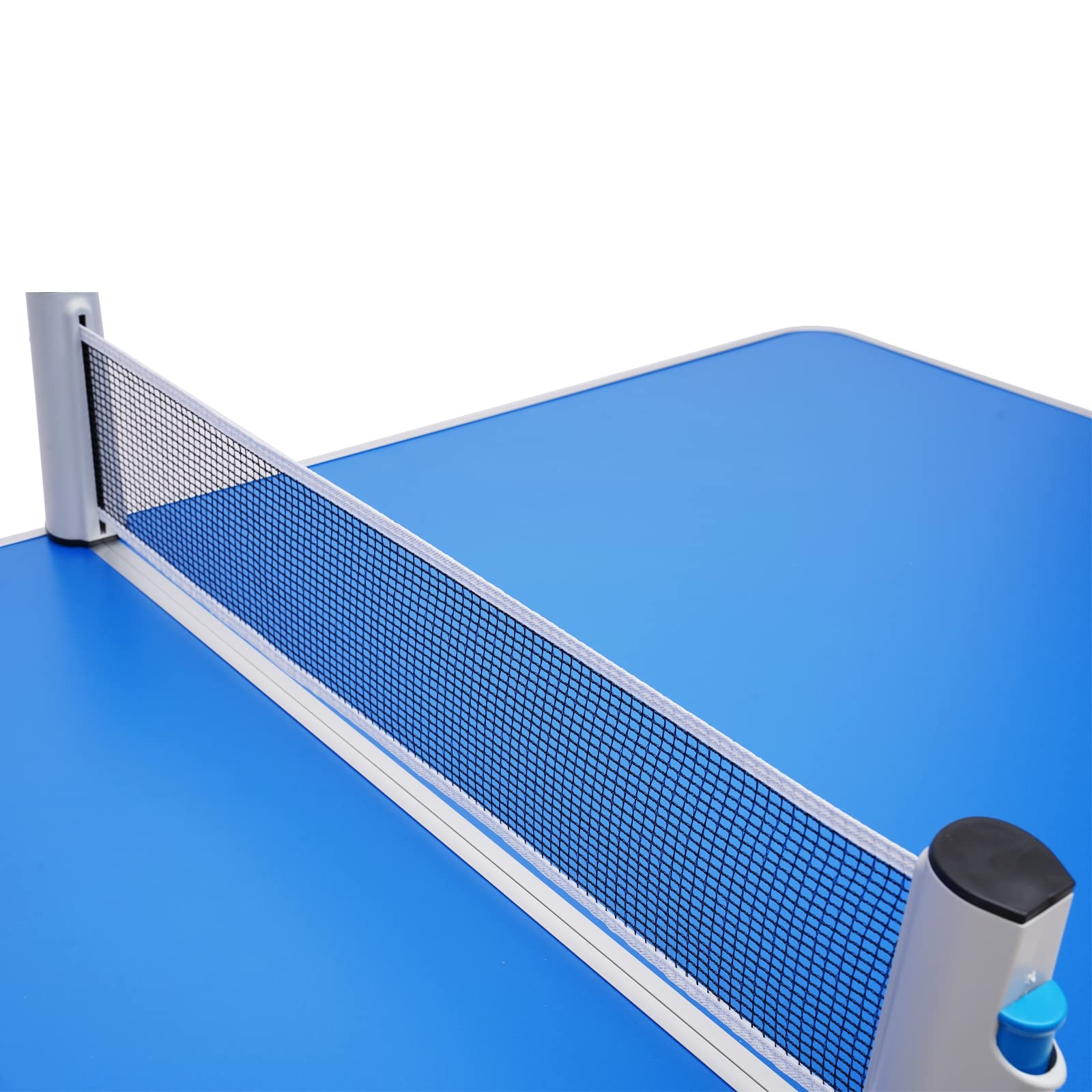 Tavolo da Ping Pong Pieghevole da Ping Pong 152x76x76cm, Tavolo da Ping Pong Midi Professionale per Interni/Esterni