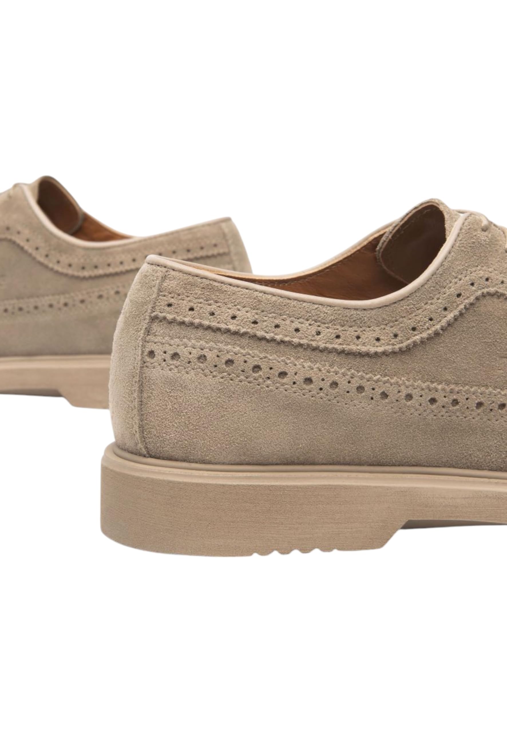 Nero Giardini E500611U Derby Uomo in Camoscio
