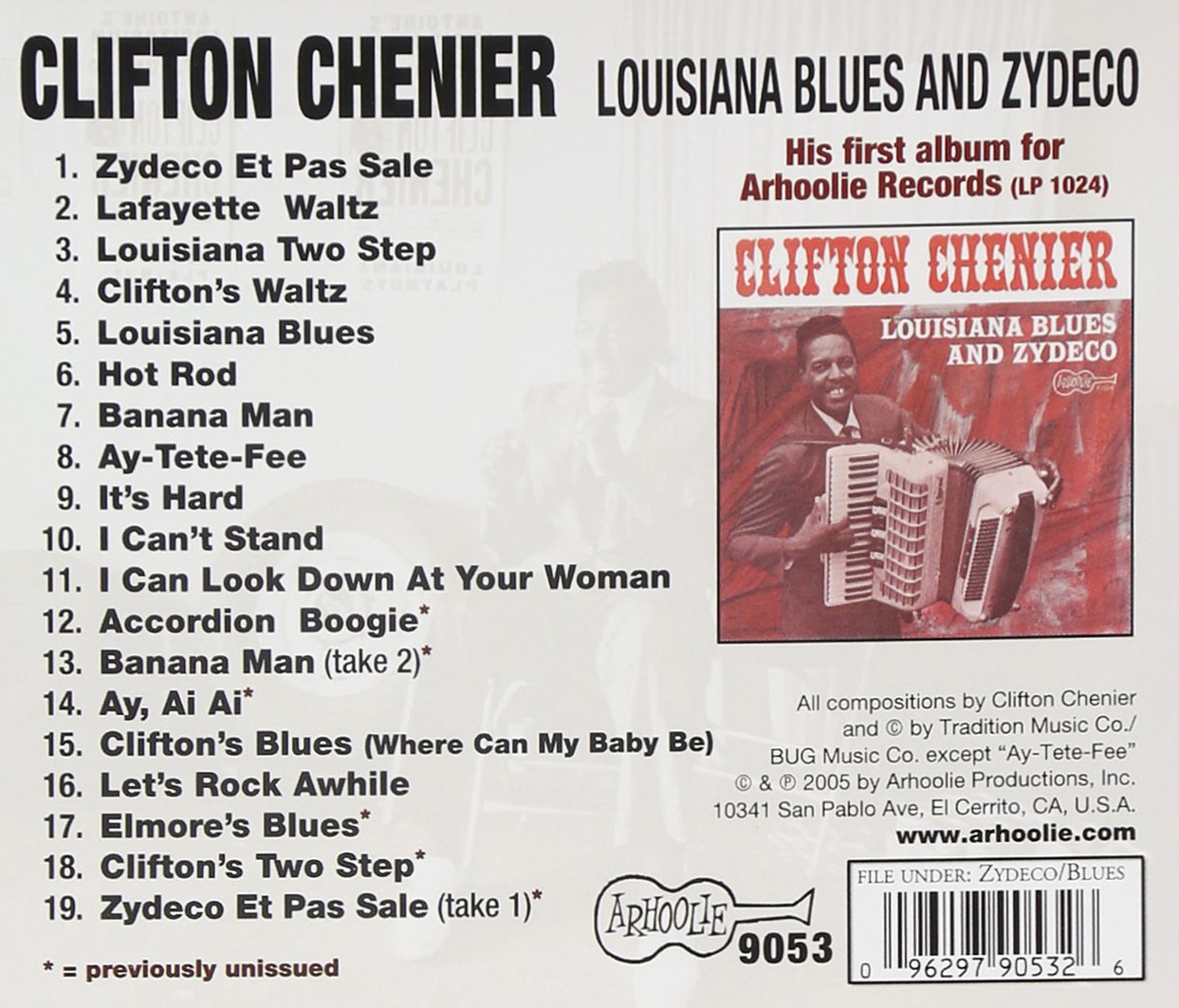 Louisiana Blues & Zydeco