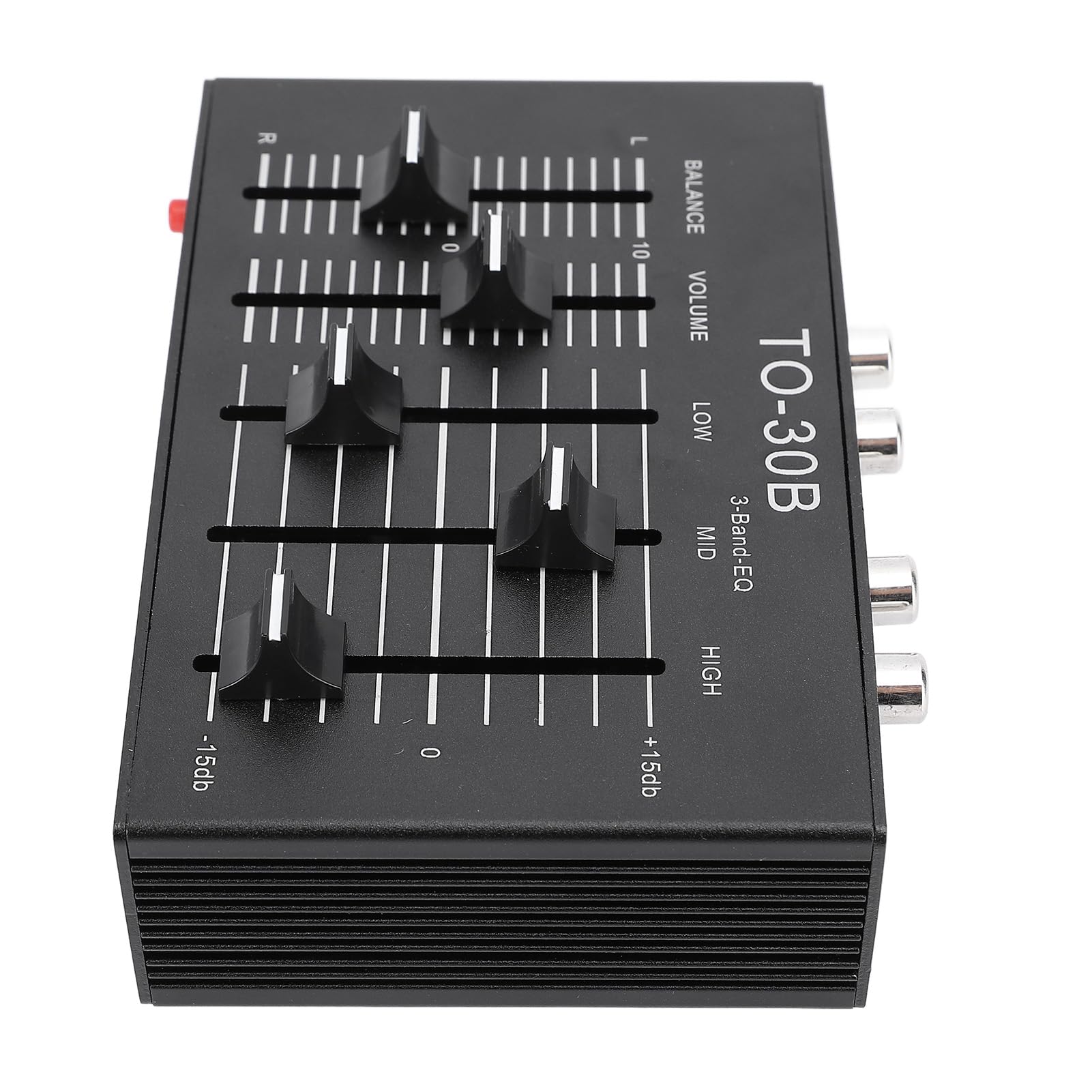 3 Banda EQ, Equalizzatore Stereo con Controllo del Volume e Bilanciamento del Segnale, Regolazione del Bilanciamento, Riduzione del Rumore