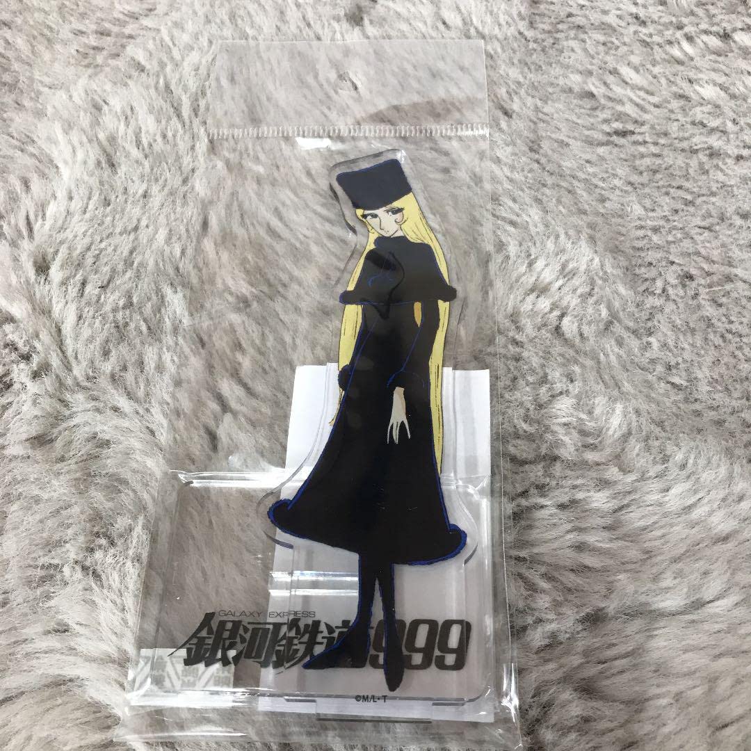 松本零士 アクリルアート 銀河鉄道999 メーテル 台座やや汚れあり グッズ開封】メーテルの骨格がめーてる！ アクスタでゲット