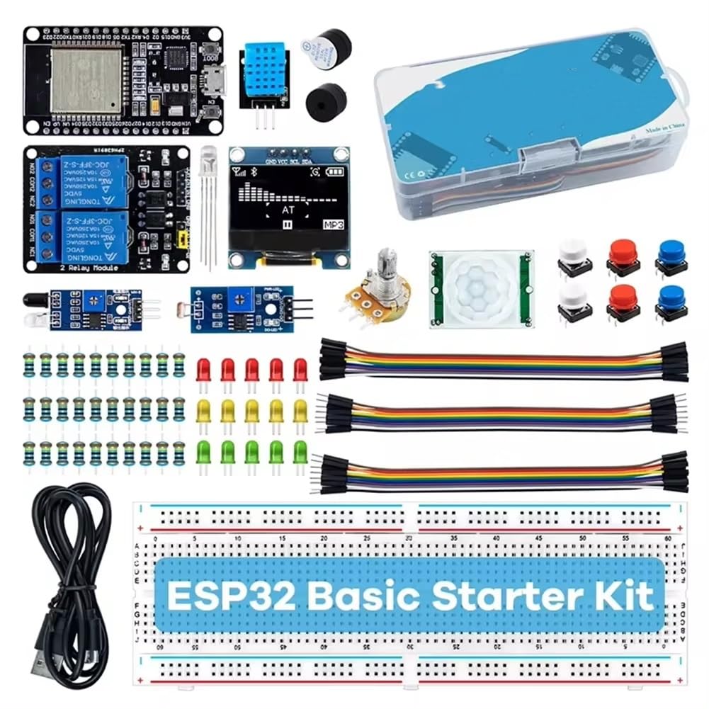 1 szt. ESP32 Podstawowy zestaw startowy ESP-32S WiFi Bluetooth Development Board Zestaw edukacyjny