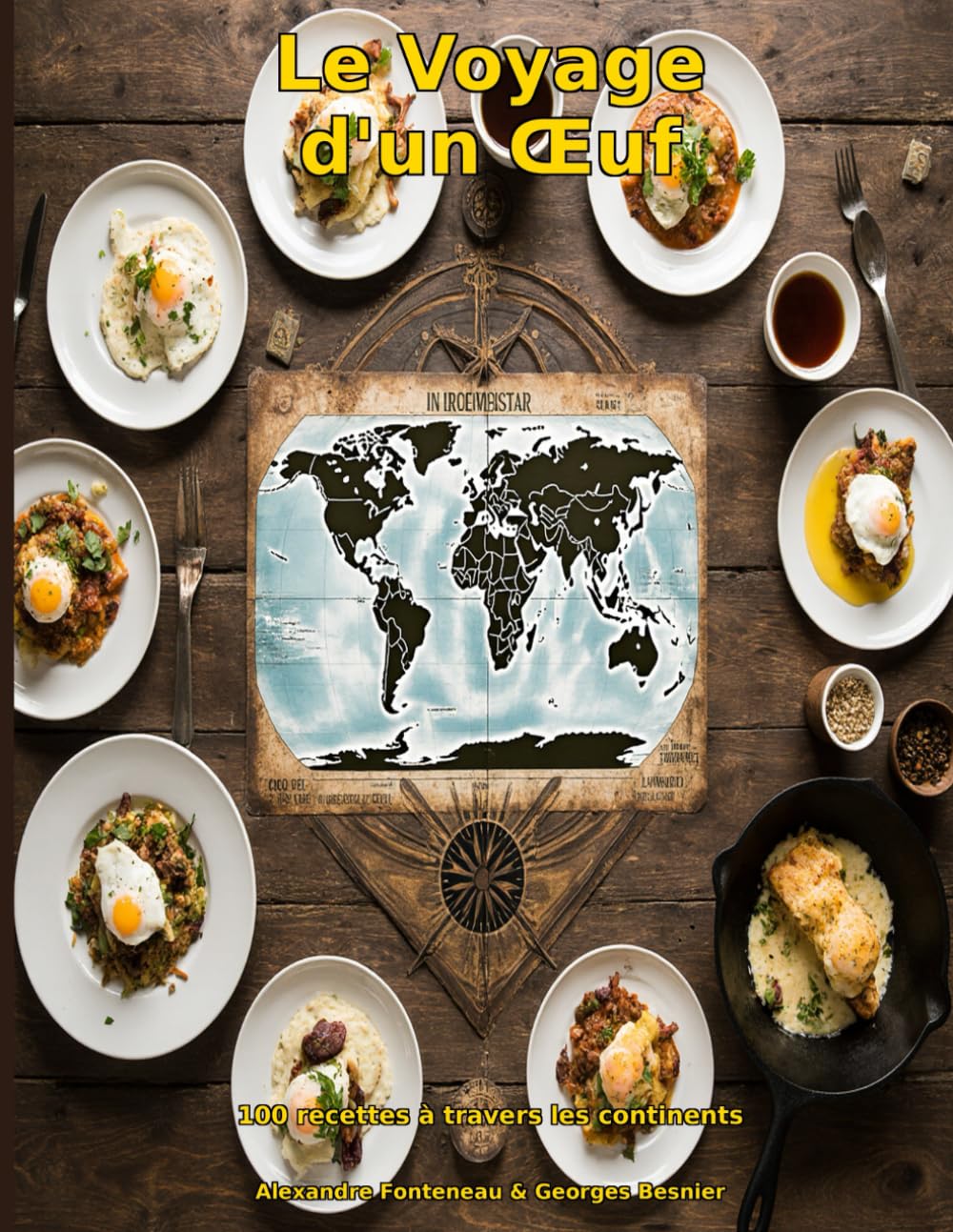 Le Voyage d'un oeuf: 100 recettes à travers les continent