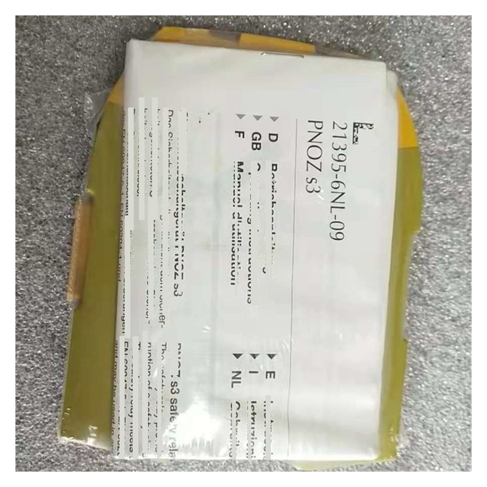 Relais de sécurité S3 24 V CC 2 N/O 750103 75110