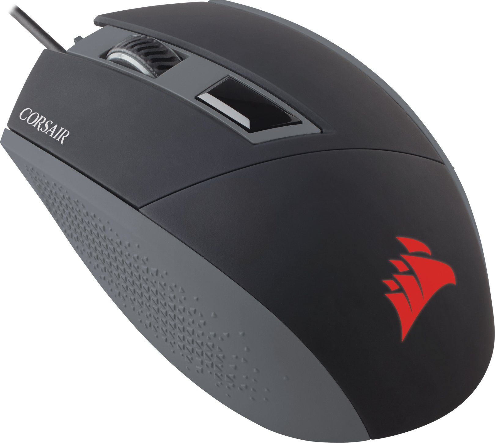 Corsair Katar Mouse Ottico da Gioco, Ambidestro, 8000 DPI, con Cavo, Nero