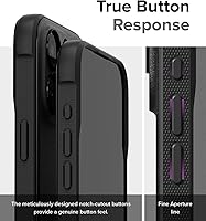 Vista 8 de Ringke Onyx for iPhone 15 Pro Max Case, [Compatible with MagSafe] Oil & Dirt Resistant, Individual Lens Covers for Cameras, Non-Slip Enhanced Grip