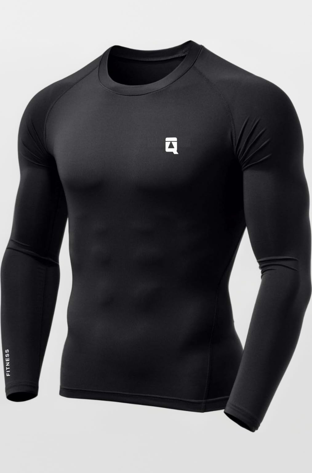 Polyester Compression Swimming T Shirt Slim Fit Shirt Full Sleevs for Men