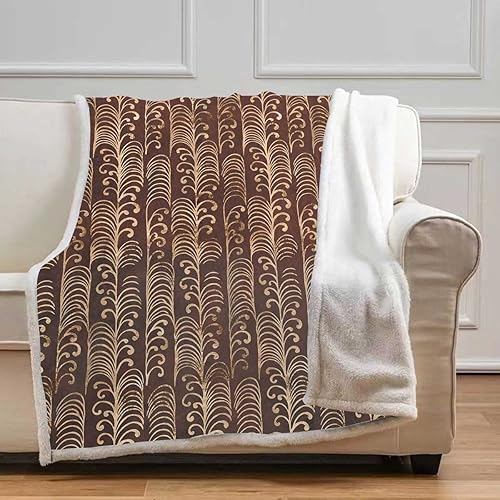 Cobijas Calientes para Invierno Vintage Cobijas Cobijas para Invierno Cobijas Manta Decorativa para Cama de Camping Tamaño Bebé 39 in x 47