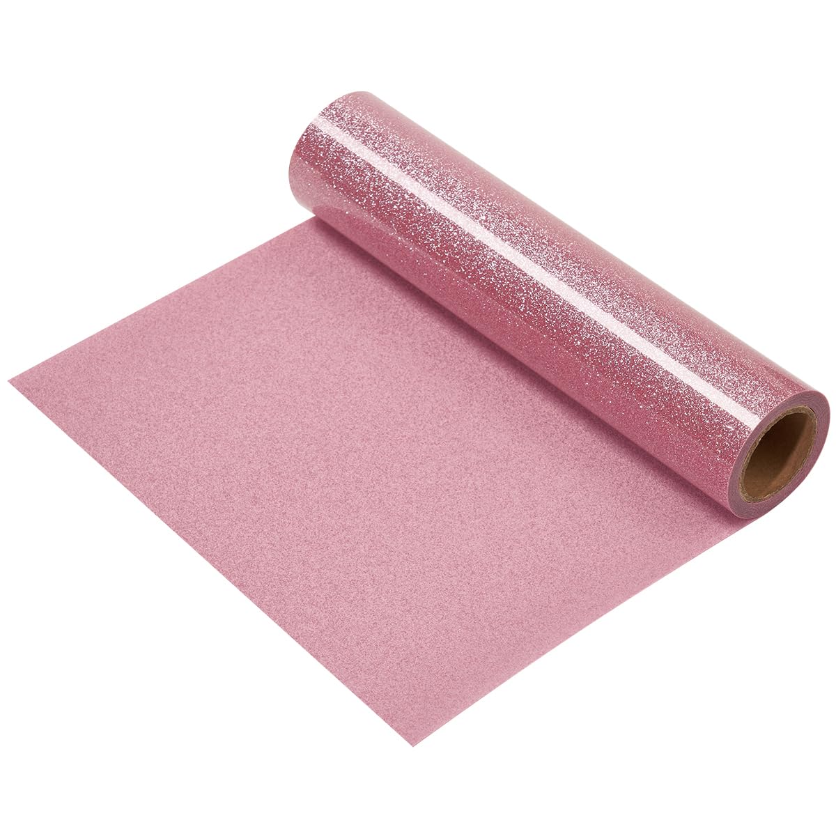 SISER GLITTER Heat Transfer Vinyl (HTV) - 20" X 12" Sheet, Hot Pink, For T-Shirts & Apparel