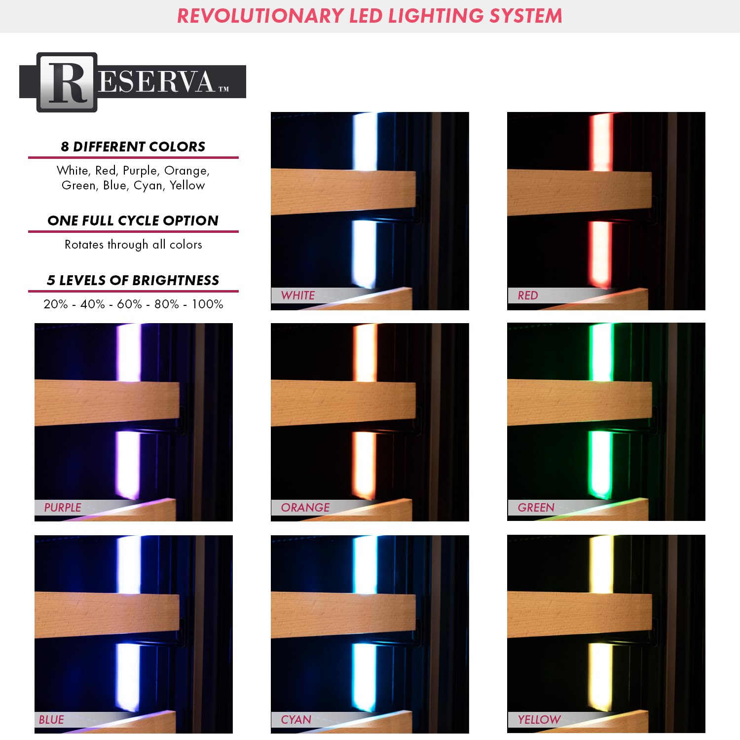 Allavino Vsbc24l-Ssr 24" Wide Reserva Series Stainless Steel Right Hinge Beverage Center on Fridge.com - View 5