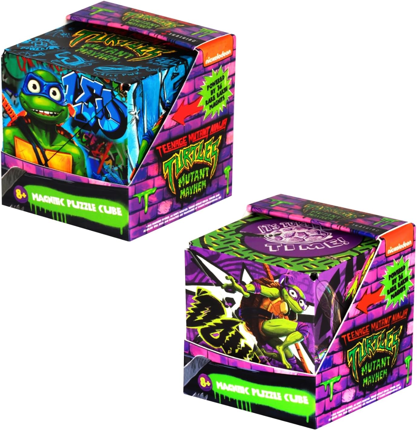 SHASHIBO Teenage Mutant Ninja Turtles Shape Shifting Box - Leo Series 2 + Donnie Series 1