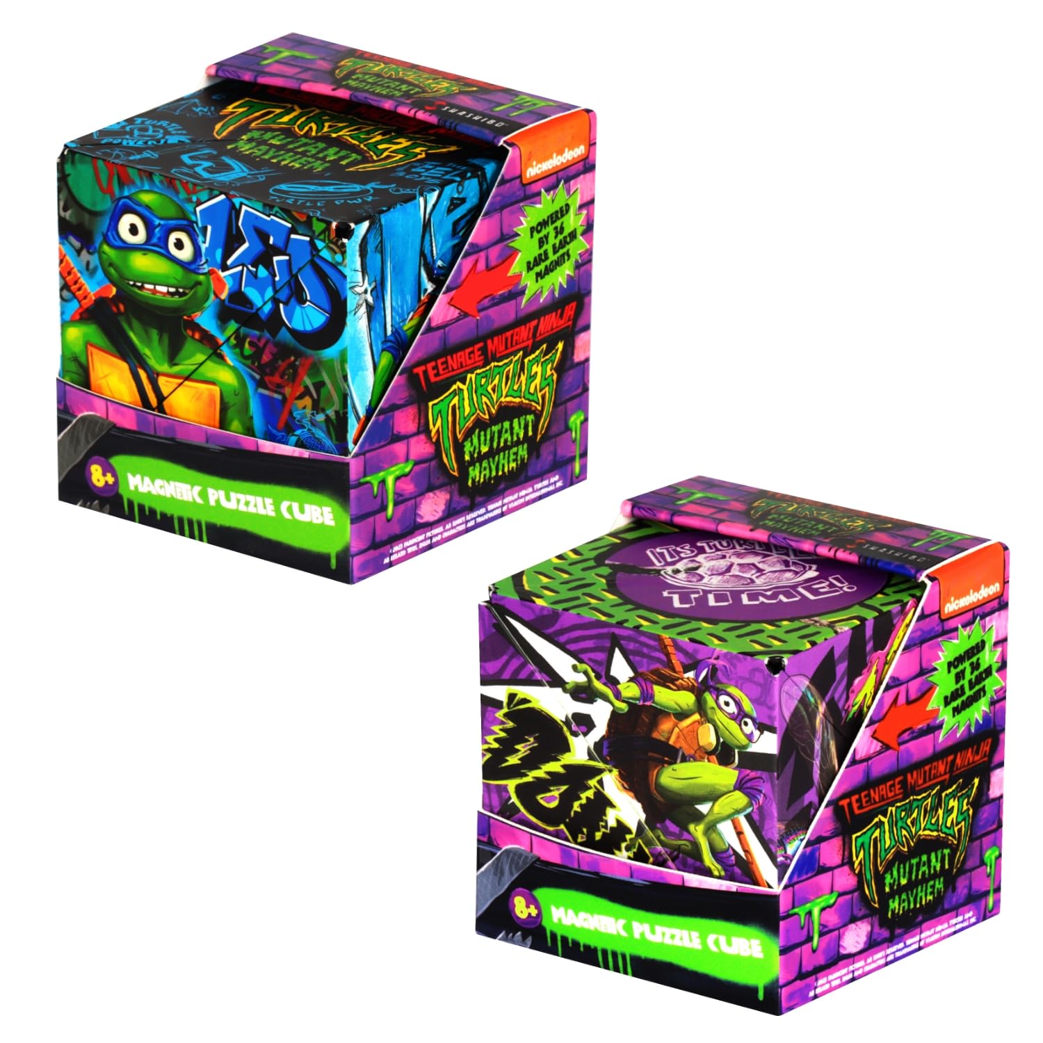 SHASHIBO Teenage Mutant Ninja Turtles Shape Shifting Box - Leo Series 2 + Donnie Series 1