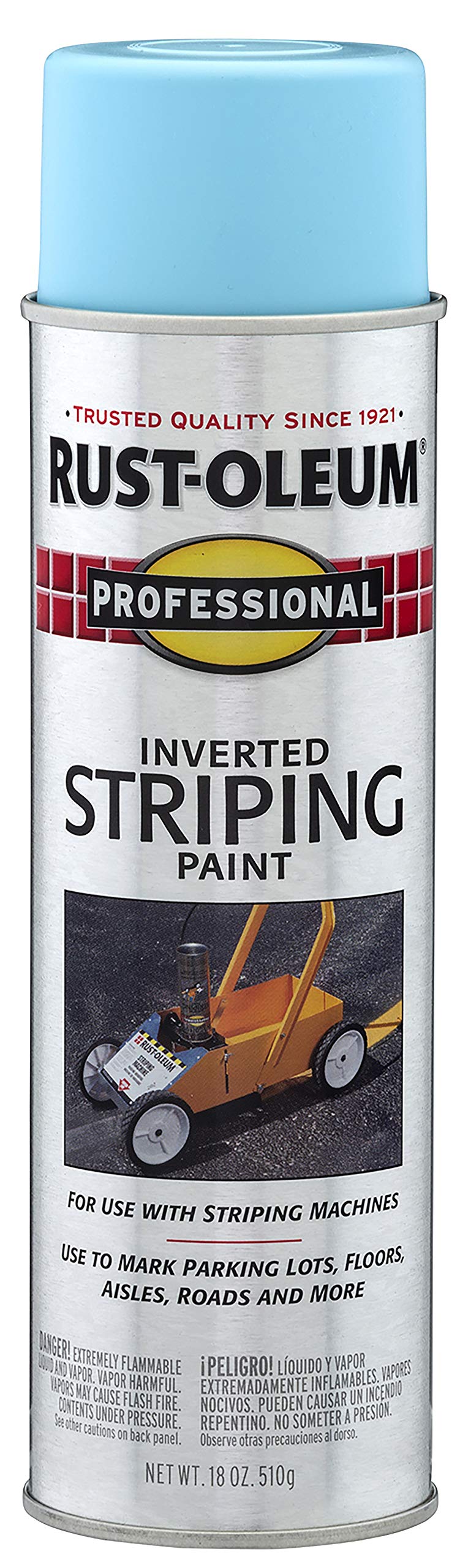 Rust-Oleum Professional Stripe Blue Inverted Striping Spray Paint