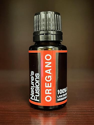 Miniatura 2 de Nature's Fusions Aceite esencial de orégano, 100% puro y natural, sin diluir, grado terapéutico para aromaterapia y uso tópico (0.5 fl oz)