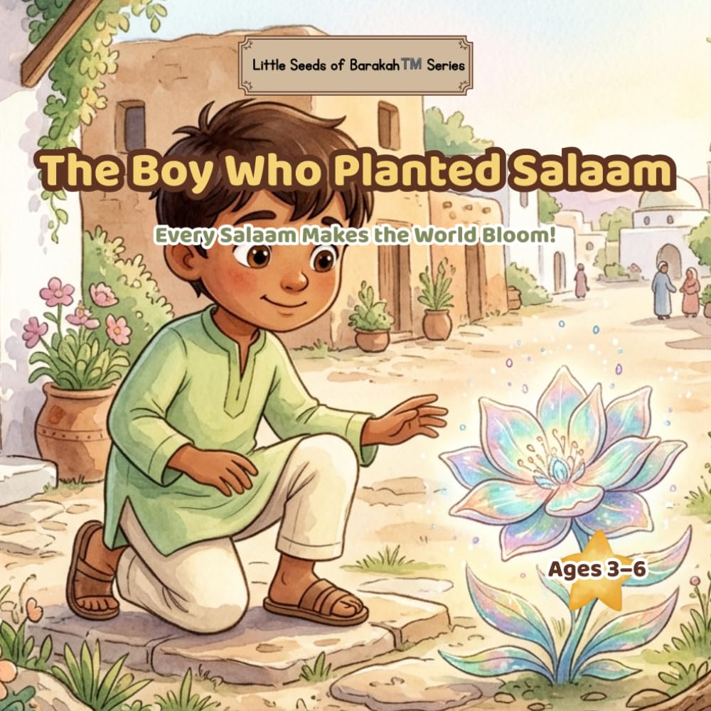 The Boy Who Planted Salaam: An Islamic Story and Coloring Book for Kids (Little Seeds of Barakah™ Series)
