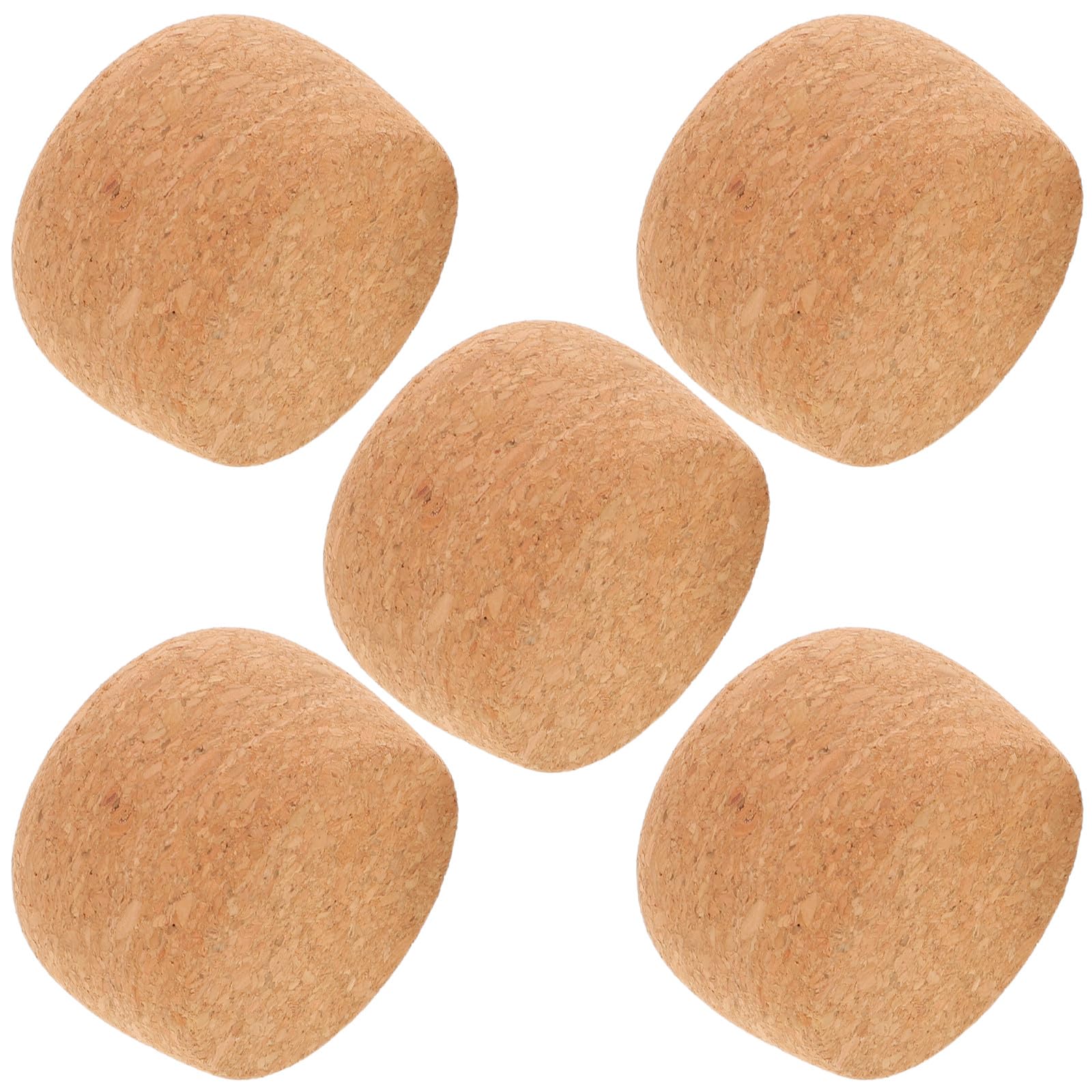 Tapones de corcho para botellas de vino que evitan la oxidación, pack de 5