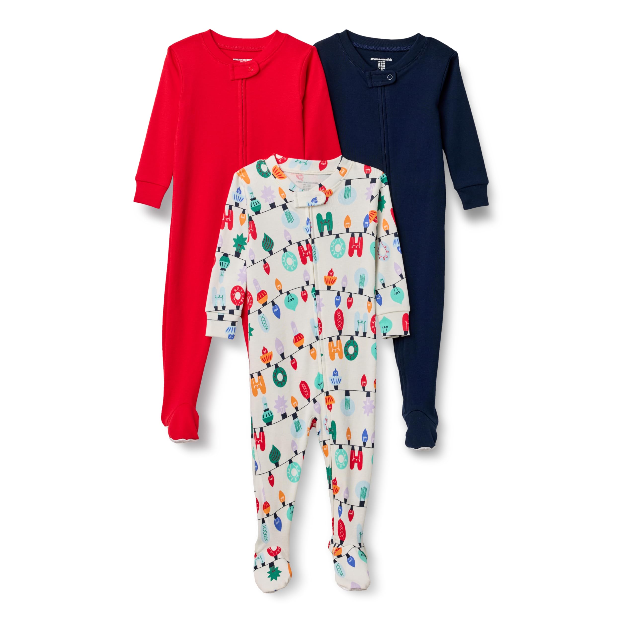 Amazon Essentials Completi Coordinati di Pigiami Natalizi per La Famiglia