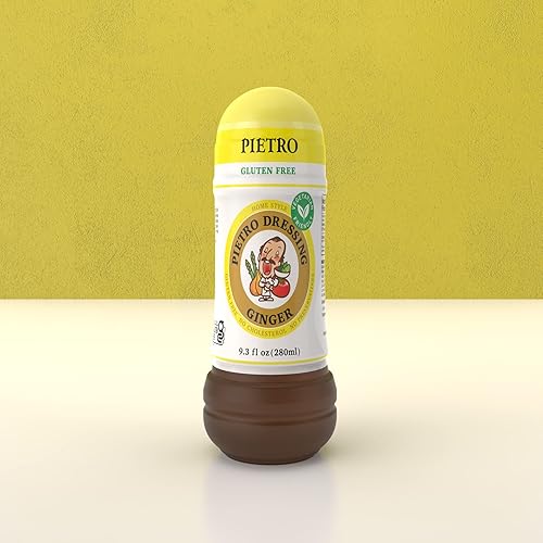 Miniatura 2 de Pietro Dressing s New aderezo de jengibre, 9.3 onzas, aderezo y adobo natural, delicioso para verduras, ensaladas de pasta, carne de res, cerdo,