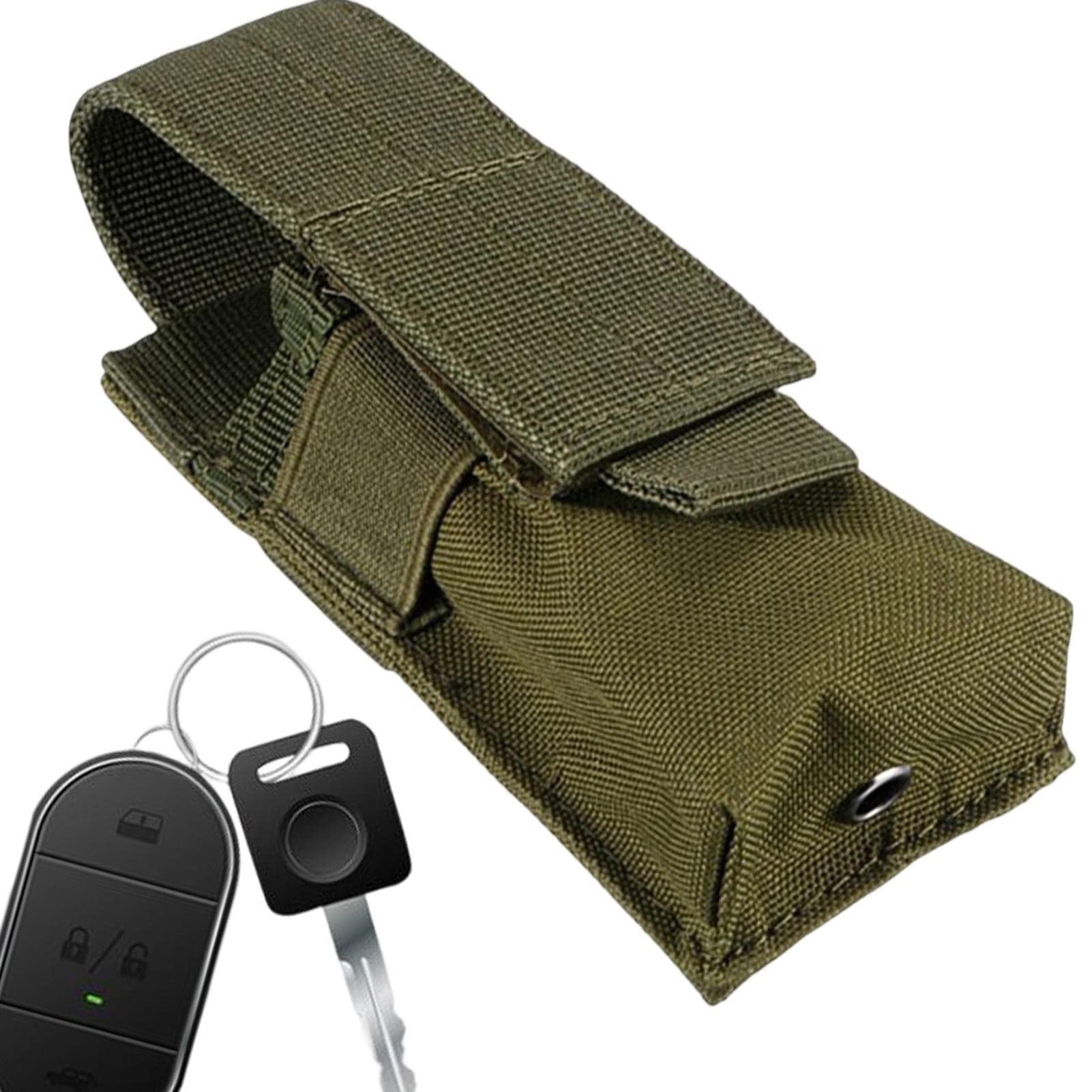 zaklamp etui - Zaklamp Houder Holster - Draagtas van nylon lichtzaklamp, enkele sleuf voor trekking, klimmen, buitenactiviteiten