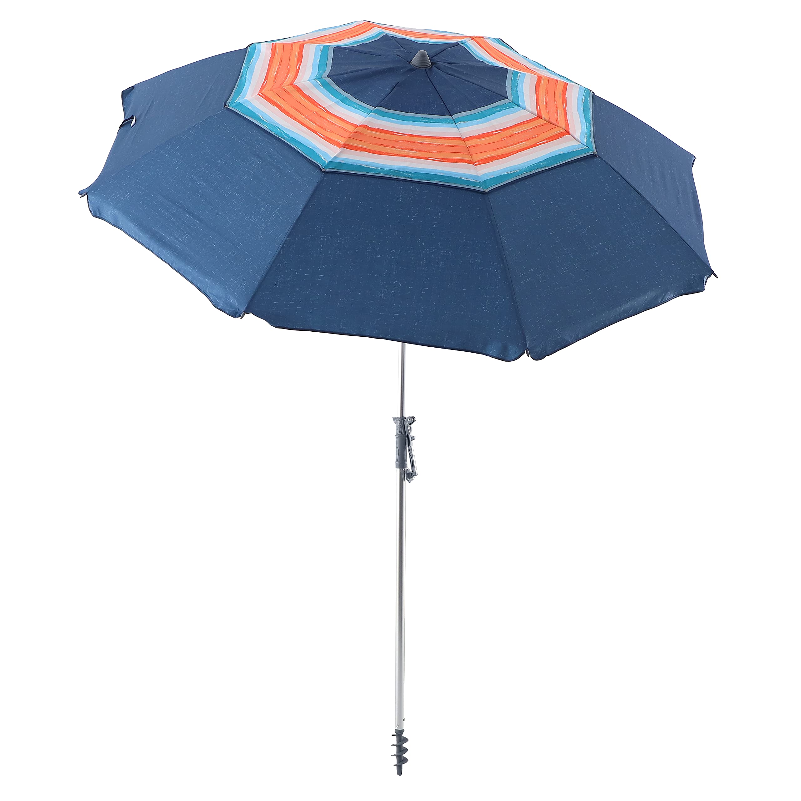 Buy SunVilla Beach RustFree Beach Shade Umbrella WindResistant