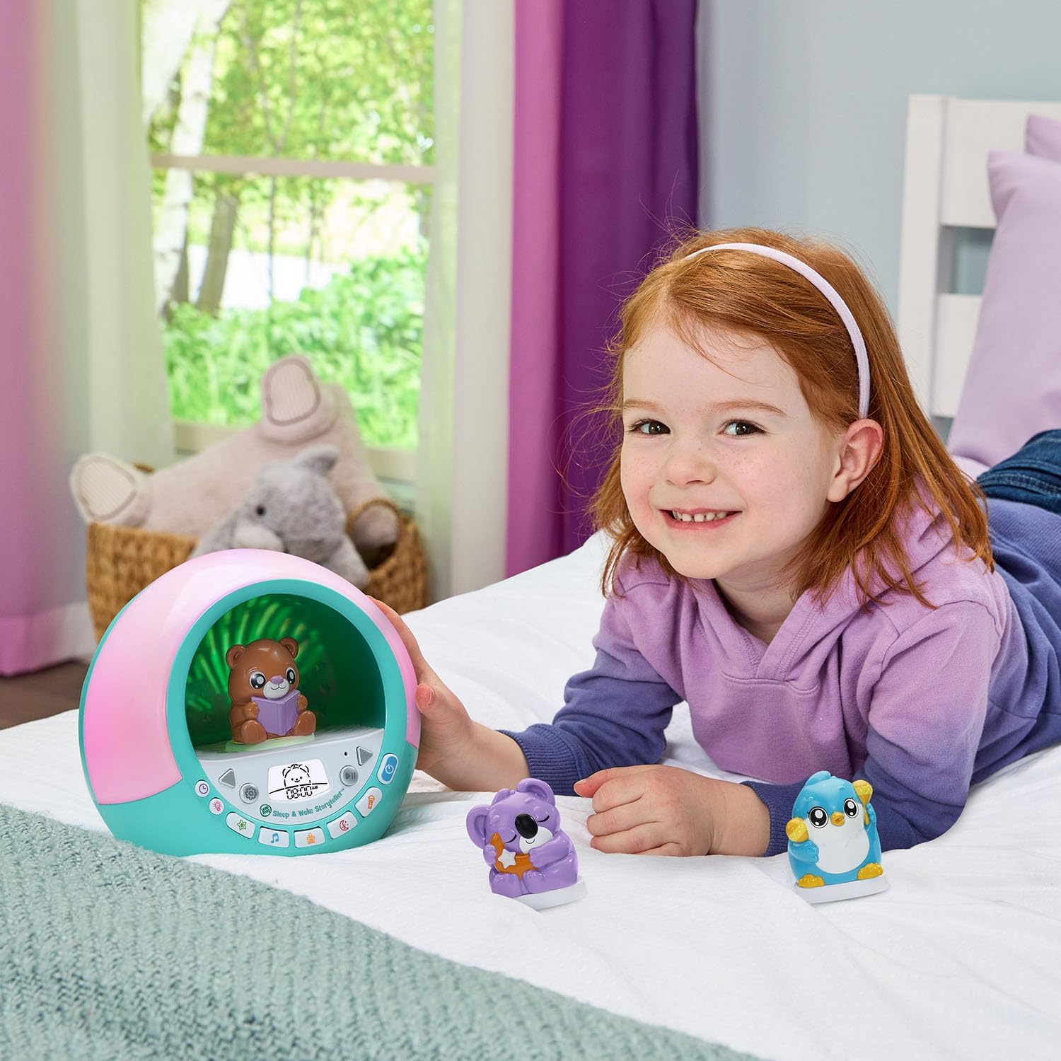 LeapFrog Sleep and Wake Storyteller and Light-Up Sleep Clock