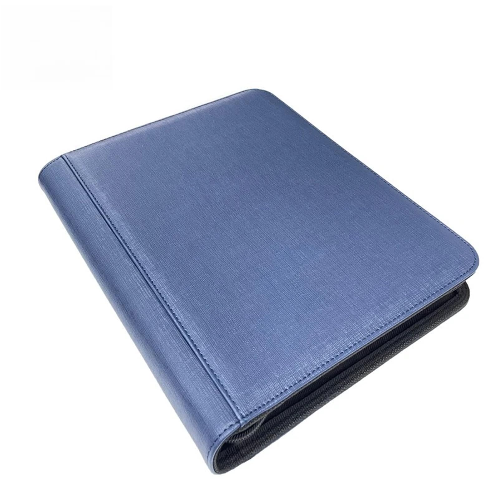 Trading Card Binder PU Cover Zipper Collection Album Holder For Game for Football Sports Card(Color2)
