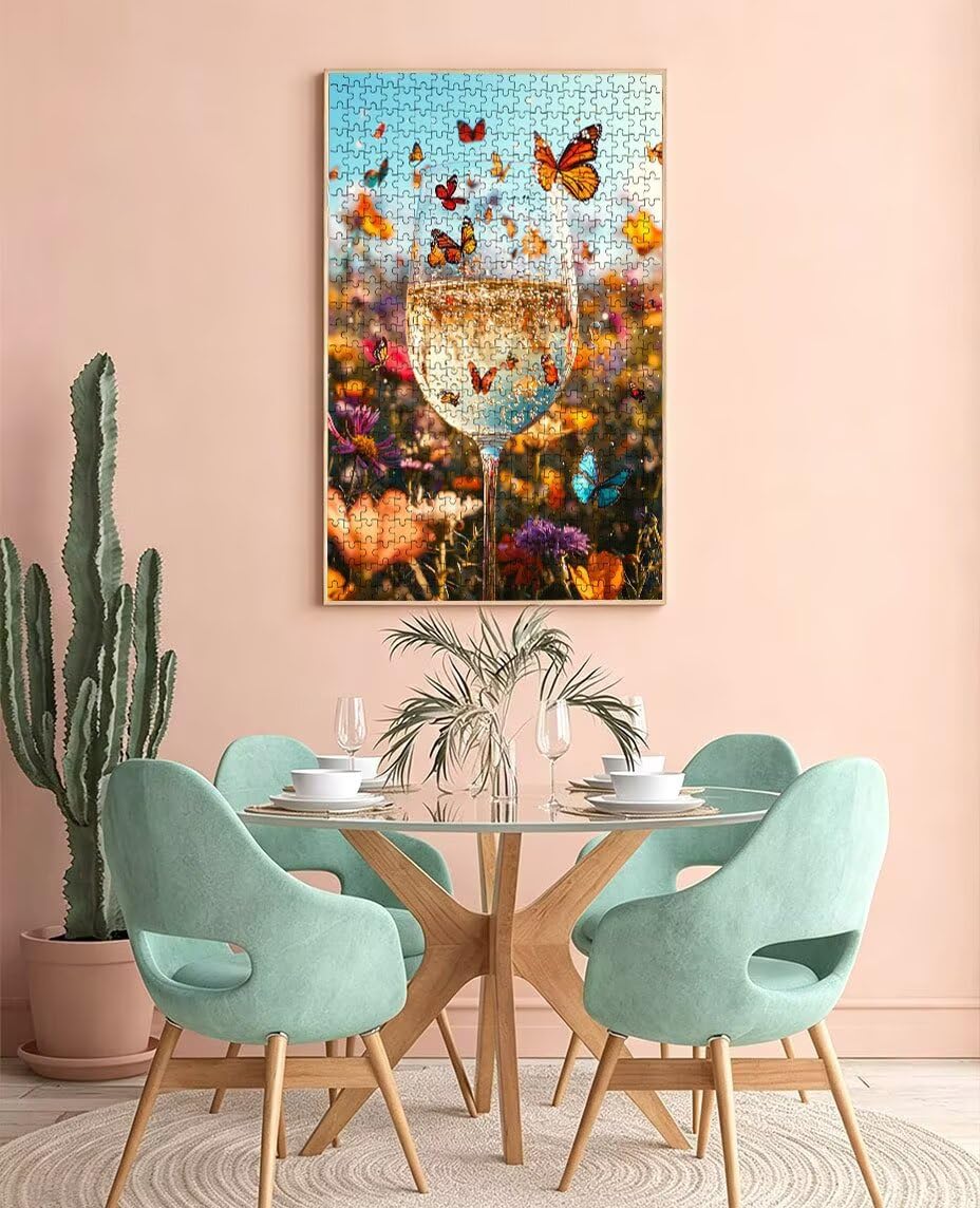 Puzzle 6000 elementów, puzzle atmosfery motyla dla dorosłych 6000, klasyczne puzzle, gra edukacyjna puzzle, niemożliwe wyzwanie, gra zręcznościowa dla całej rodziny, dekoracja ścian BXHZW4-379