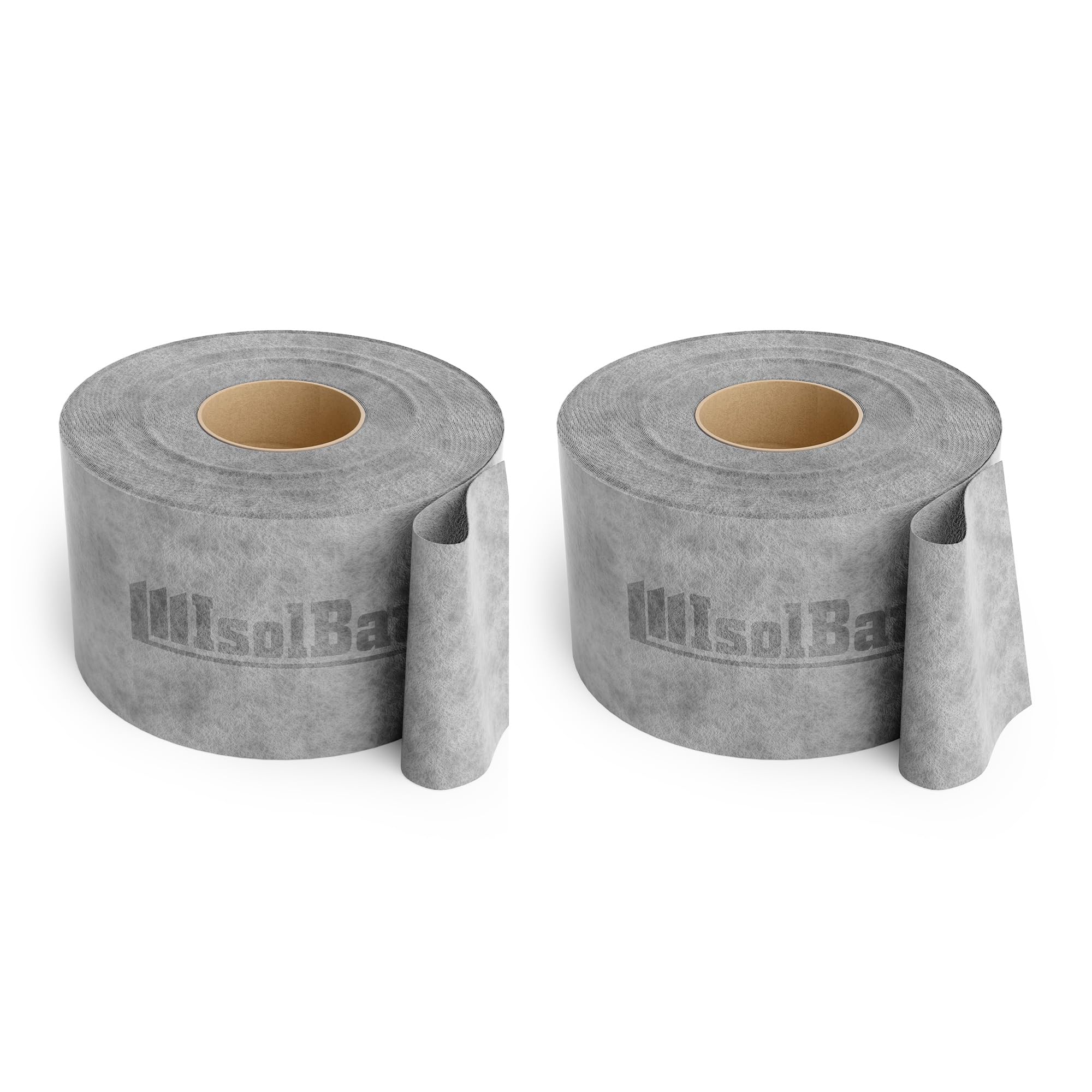 Isolbau Dichtband P3 Grau - 100 m Abdichtband Wasserdichtes Dichtungsband für Sanitär, Dusche, Bad und Fliesen, Balkon und Terrasse, Abdichtung für Innen- & Außenbereich - 120 mm