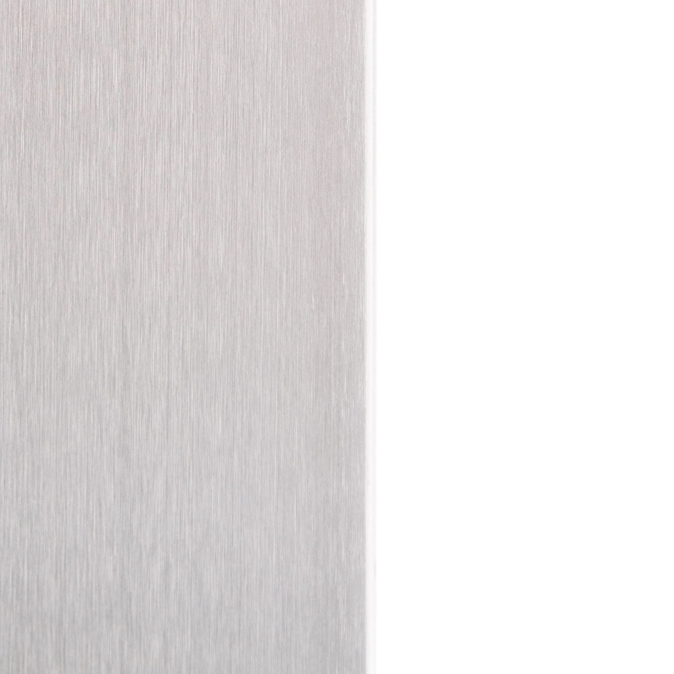 Doppel-Stehtischgestell Tischbein Edelstahl | Premium | PD7592inox/110 | INOX | Stehtisch | H 108 cm | 32 kg | Bodenplatte: 75x40 cm | max. Tischplattengröße 130x70 cm