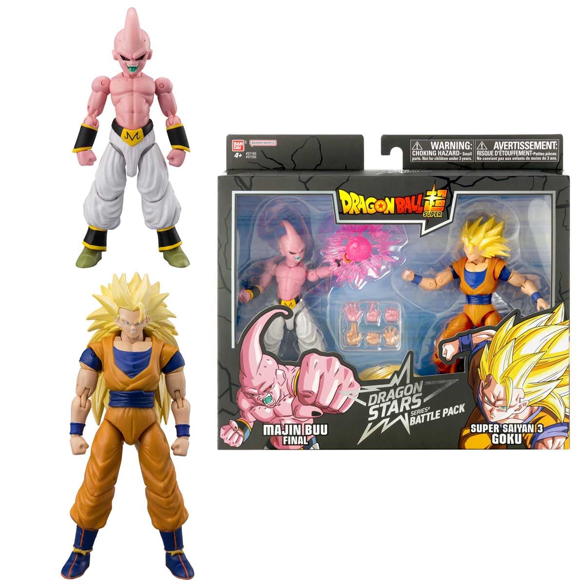 Dragon Stars Series - Dragon Ball Super - Super Saiyan 3 Goku vs Majin Buu