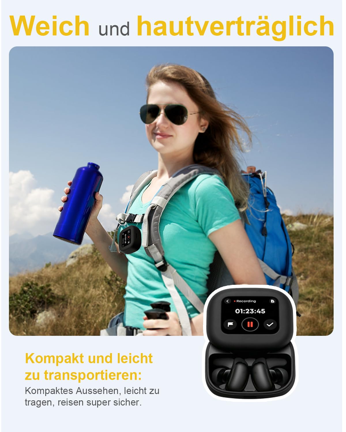 Etui na słuchawki bezprzewodowe Sound core Liberty 5 Pro Max, miękkie silikonowe etui ochronne, przyjazne dla skóry etui z okrągłą klamrą, pełna ochrona, czarne