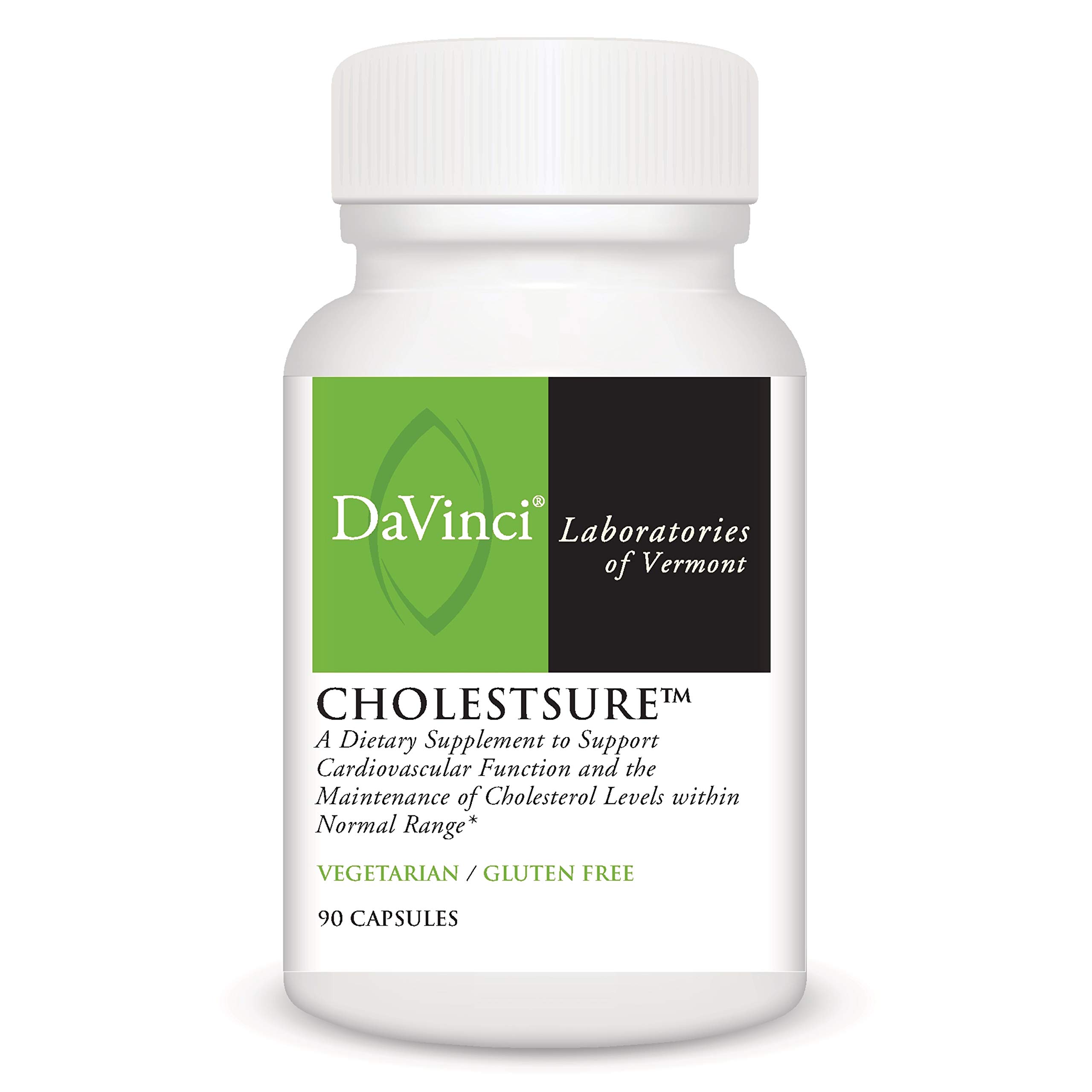 DaVinci Laboratories â€“ CholestSure, Cholesterol Support Supplement, 90 capsules, 30 servings