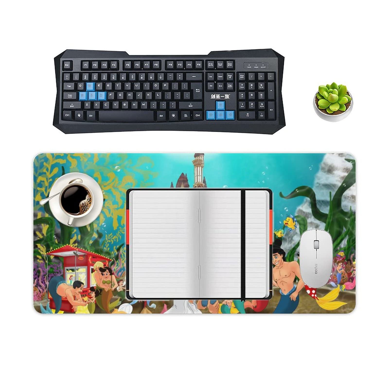 Amazon.co.jp: ディズニー5 デスクマット 超大型マウスパッド