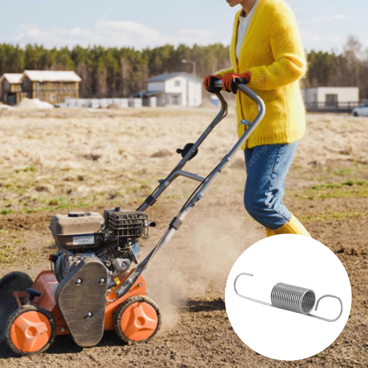 5 ressorts de régulateur 698719, ressorts pour tondeuse à gazon, compatibles avec les moteurs de tondeuse à gazon.