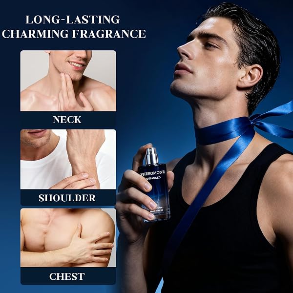 Men's Perfume Gift for Peres Day 50 ml Men's Perfumes, Pheromone Eau de Parfum, Personalised Christmas Birthday Gift Idea - 4