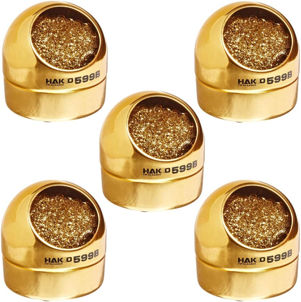 Hakko 599B-02 Wire-type soldering iron tip cleaner (5 Pack)
