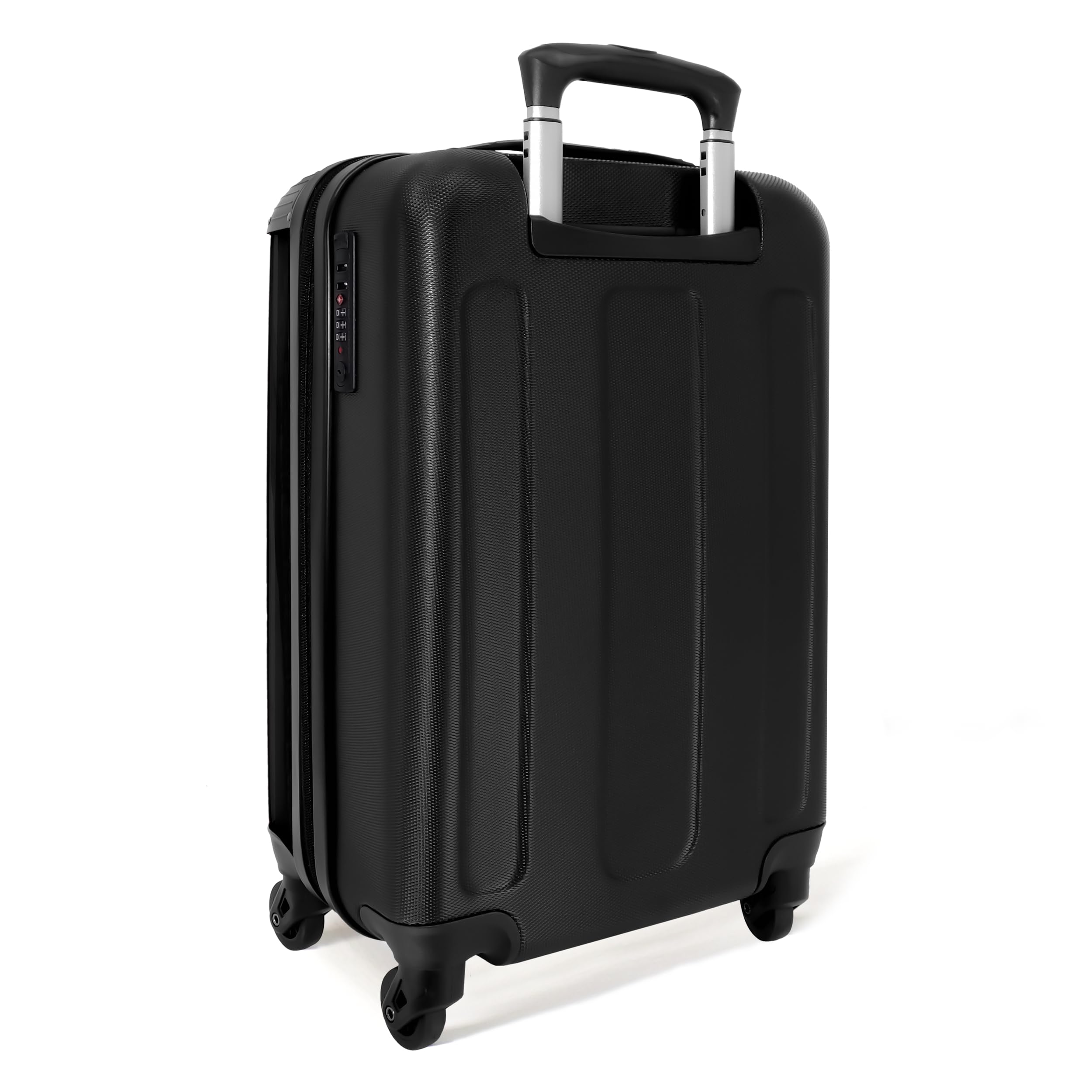 NoBoringSuitcases.com Valigia Trolley 55x40x20 cm, 10 kg, Personalizzabile (Pallone da Basket - Arancione)