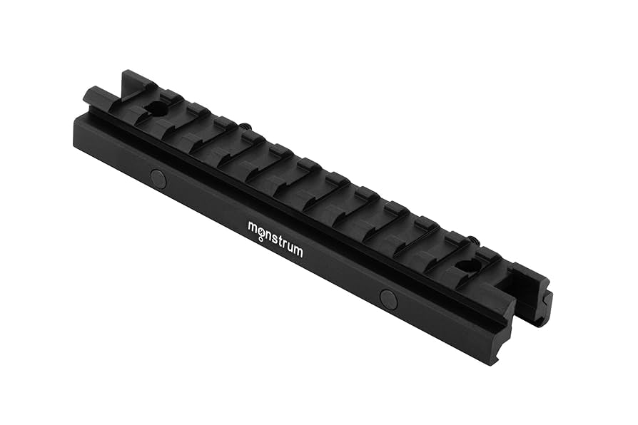 Medium Profile Picatinny Riser Mount (0.8