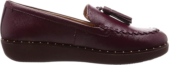 Petrina patent moccasin loafers Clearance