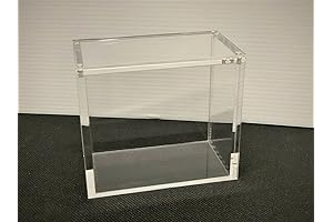 Acrylic Clear Magnetic Display Case Box for Pokemon Booster Boxes - 4MM Thick Magnetic Closure