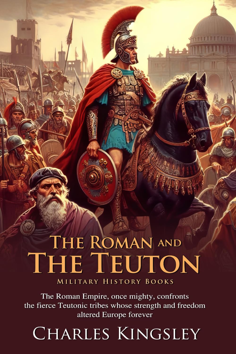 The Roman and the Teuton: Heroic Battles of Ancient Europe: Legendary Battles Between Rome and Teutons - Fully Illustrated Edition with Author Biography