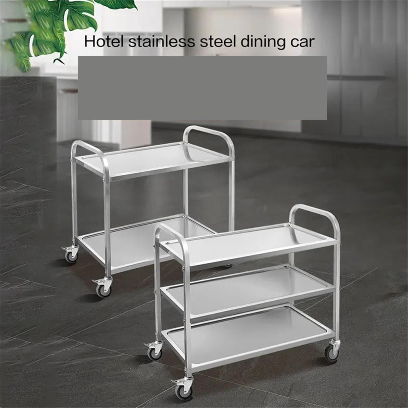 Carrello in acciaio inox Carrello da pranzo mobile