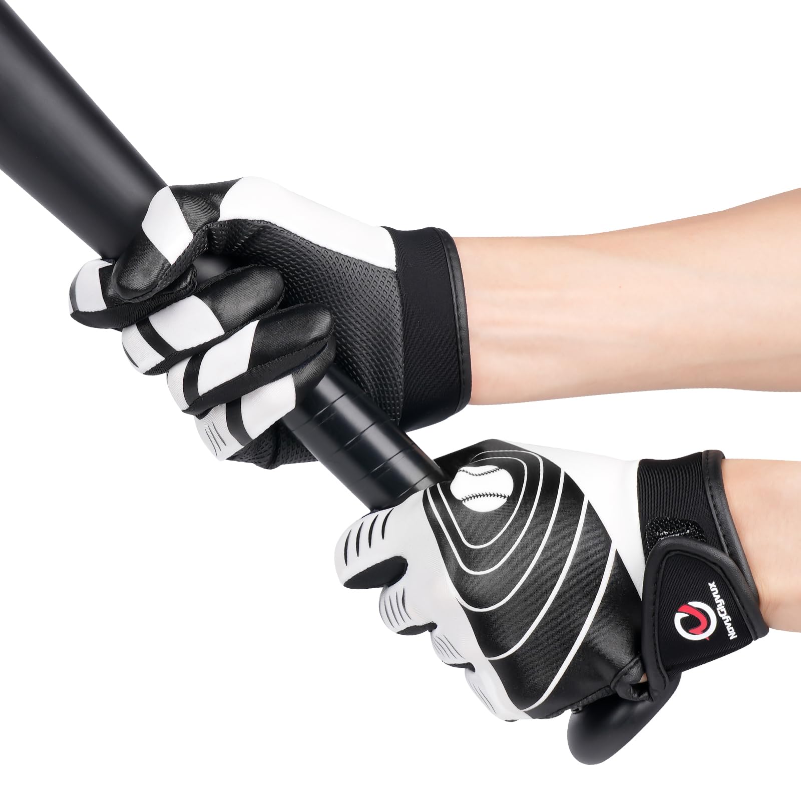 Youth Baseball Batting Gloves,Kids Super Grip Softball/Teeball Gloves for Boys and Girls