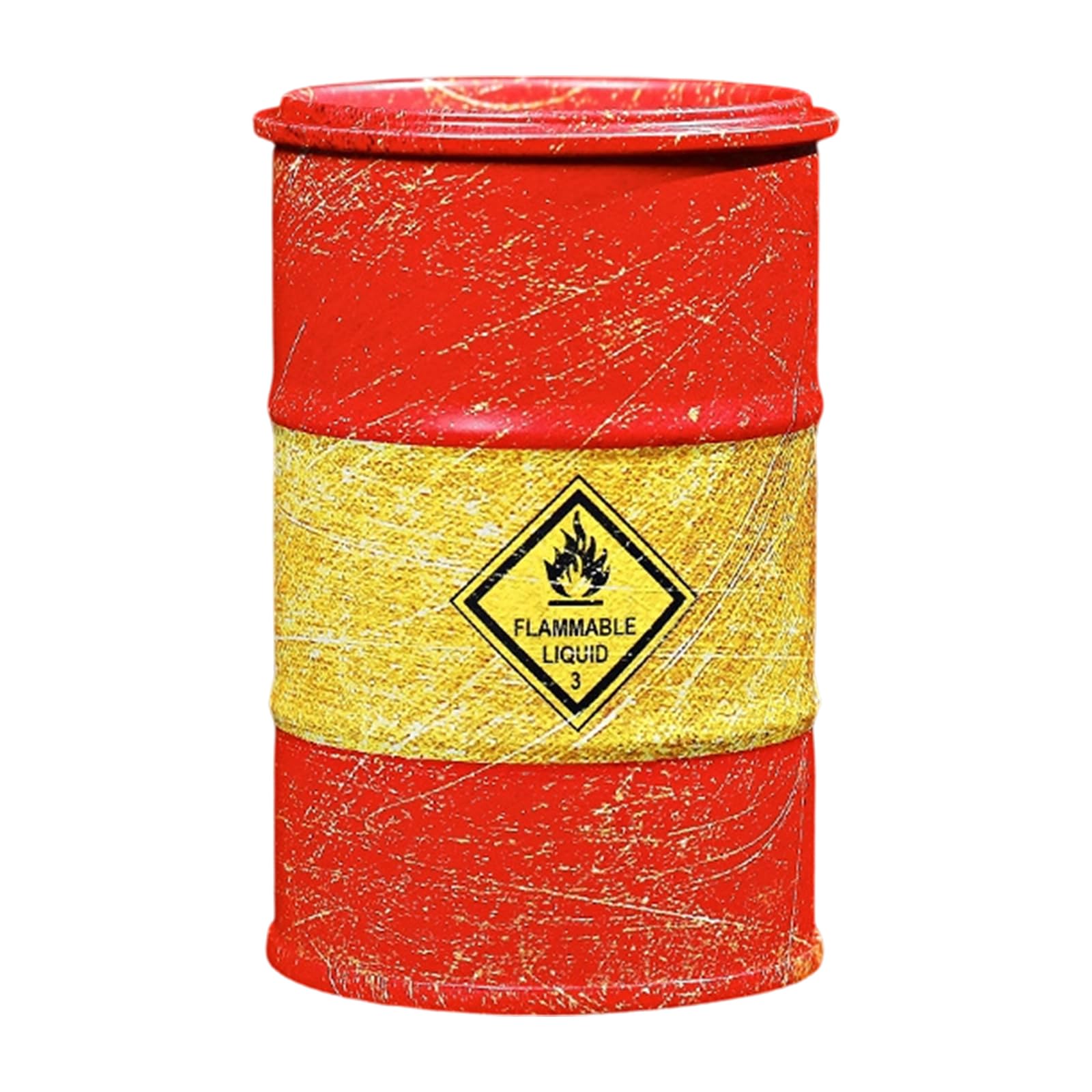 FGDTREE Miniatures Wargame Accessories Miniature Oil Drums Model Militarys Layout Model for Diys Dioramas Supplies Gift Militarys Layout
